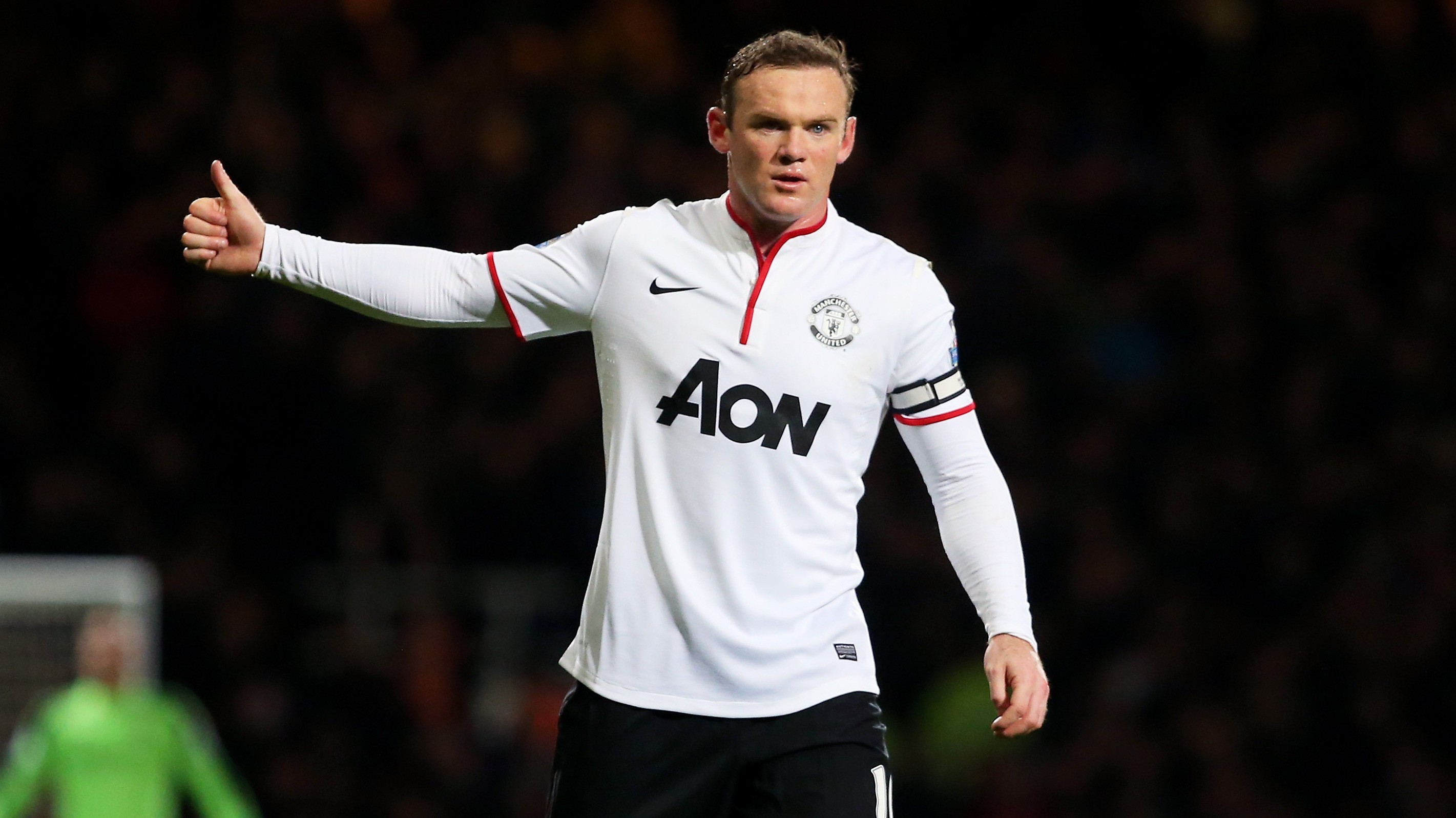 Futbal_Wayne Rooney_palec hore
